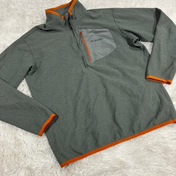 Columbia Jackson Creek Half Zip Sedona Sage Size large - Picture 2 of 11